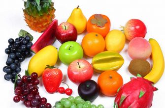 Искусственные овощи и фрукты