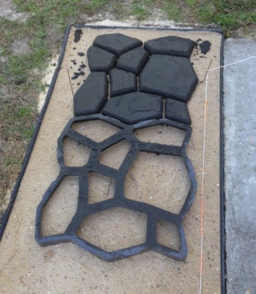 Изготовление бетонной тротуарной плитки своими руками: технология, фото
