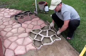 Изготовление тротуарной плитки из бетона своими руками – технология, фото