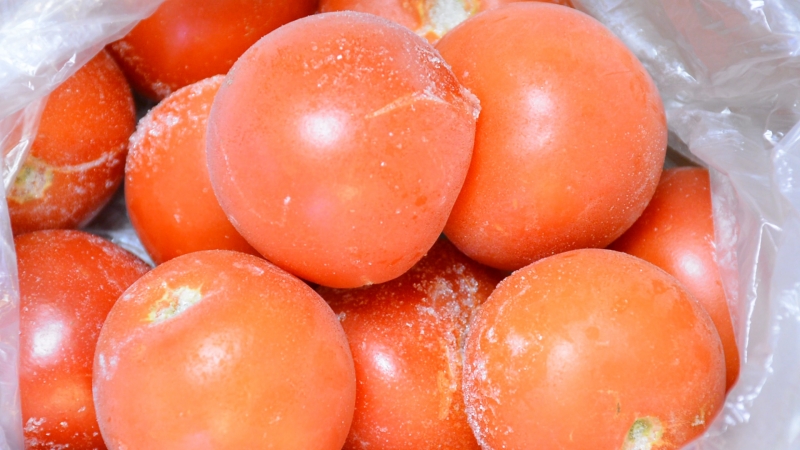 Как заморозить помидоры (помидоры) на зиму