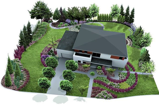 Организация дачи: обустройство места расположения дома, хозяйственных построек, растений в саду, зон отдыха
