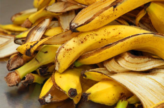 Подкормка для цветов и удобрения для растений из банановой кожуры