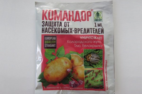 «Командирский» препарат для переработки картофеля