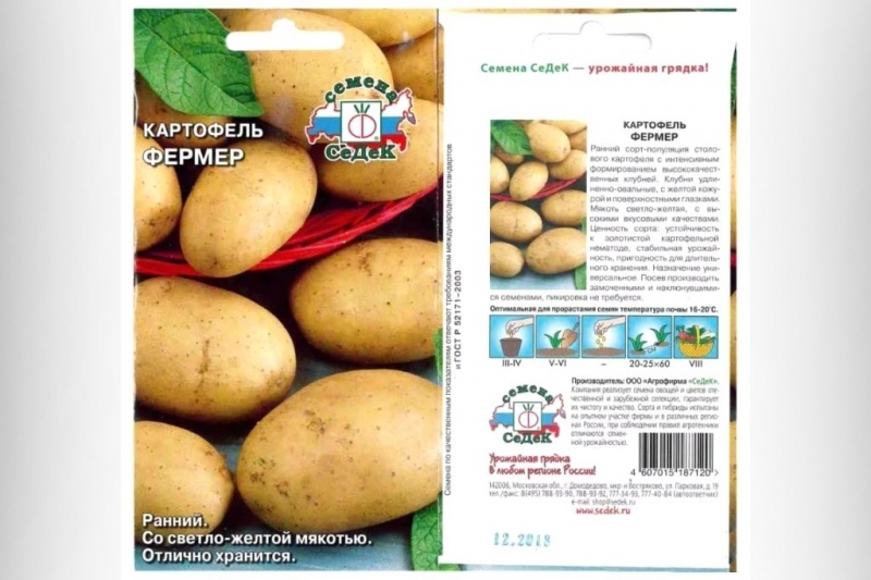 Сорт картофеля «Фермер»: описание, плюсы / минусы, выращивание и уход
